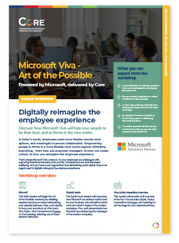 Microsoft Viva workshop